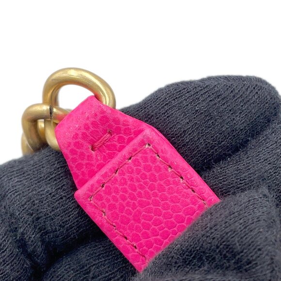 CHANEL Pink Logo Wallet - Picture 13 of 16